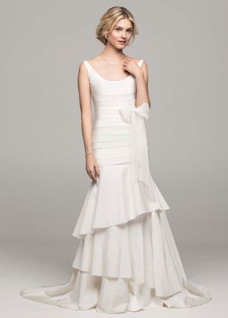 Scoop Neck Wedding Dress